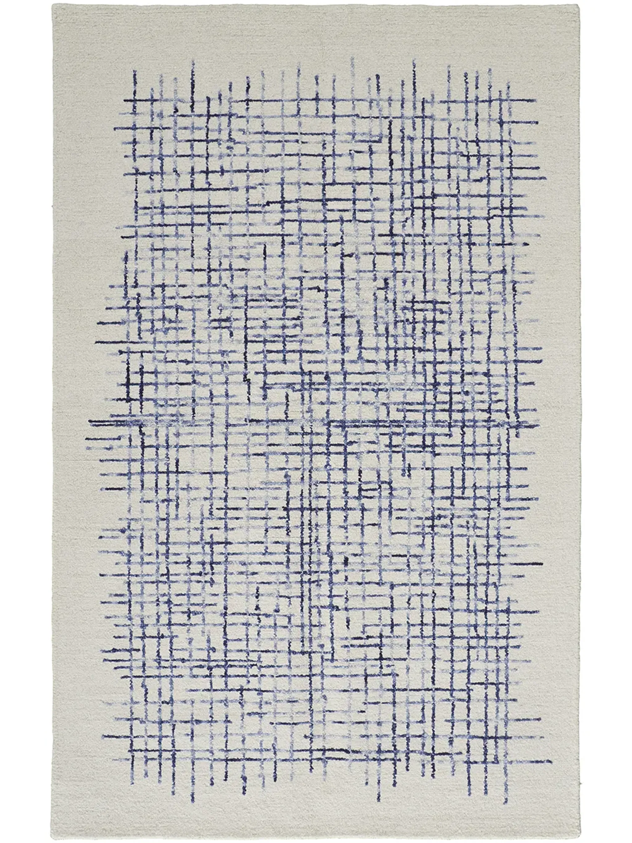 Maddox 8630f Ivoryblue 8 X 10 Rug Mathis Home | Furniture.com