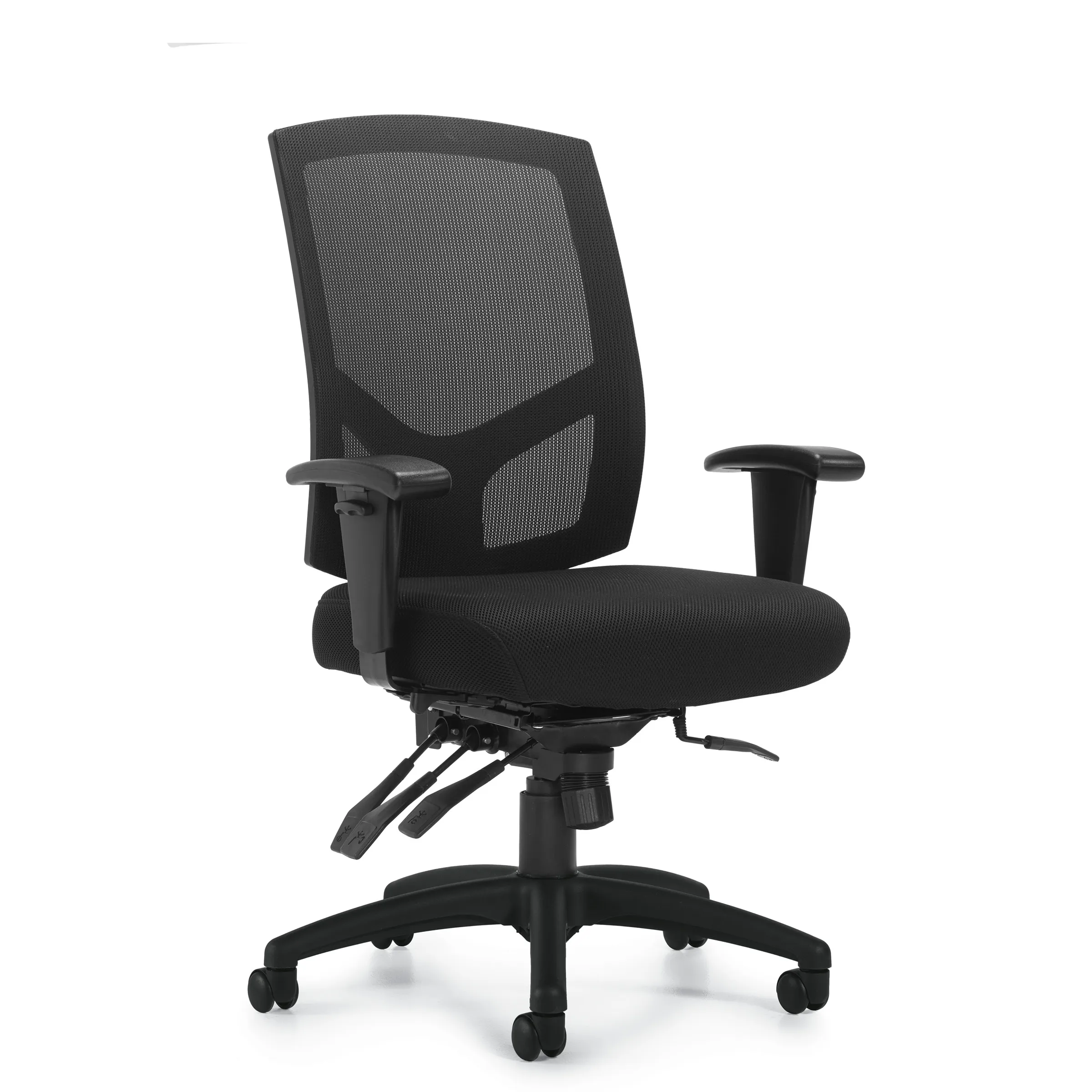 Black Mesh Back Chair