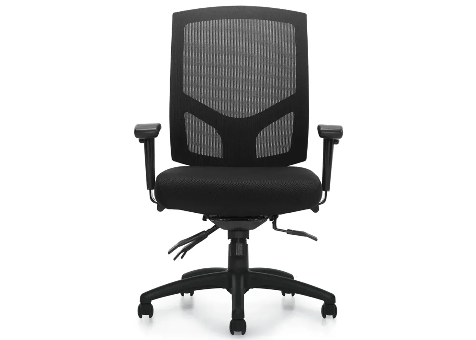 Black Mesh Back Chair