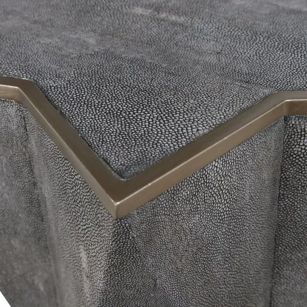 Uttermost Capella Gray Accent Table