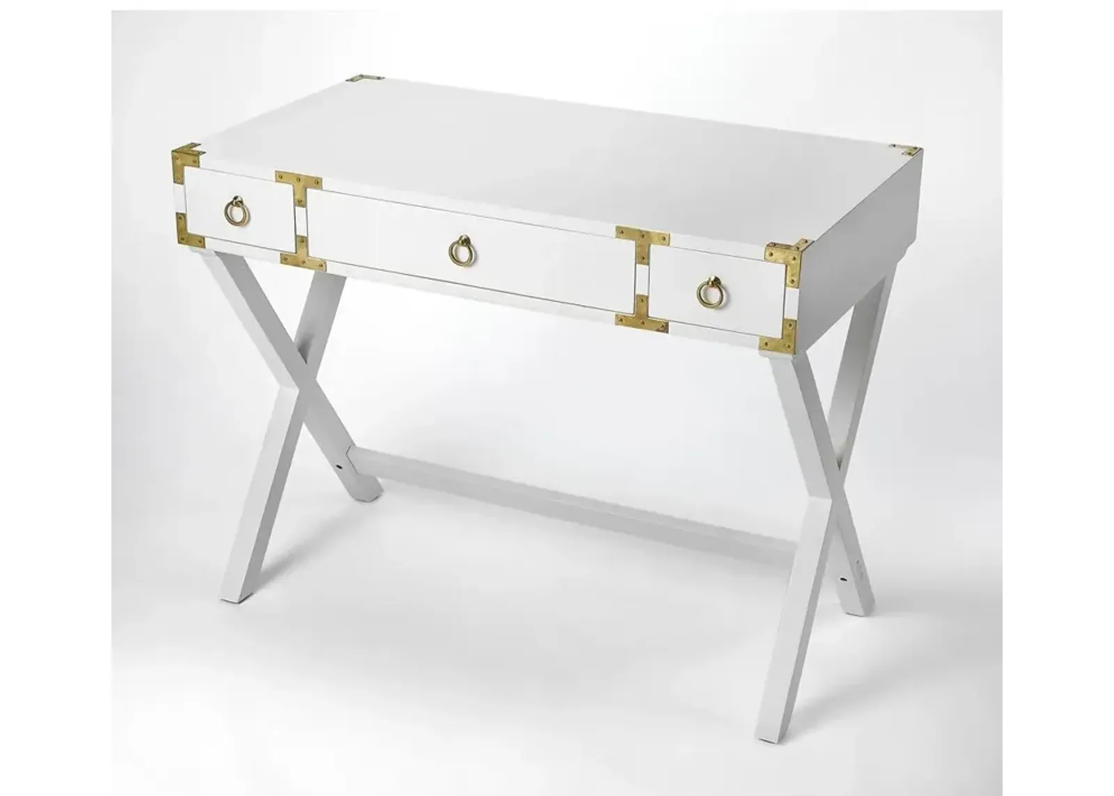 Modern White Writing Desk, Belen Kox