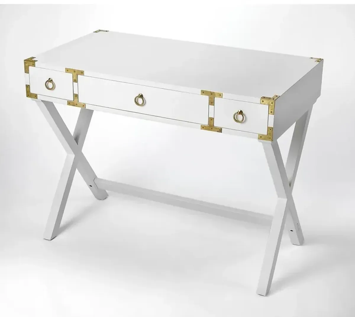 Modern White Writing Desk, Belen Kox