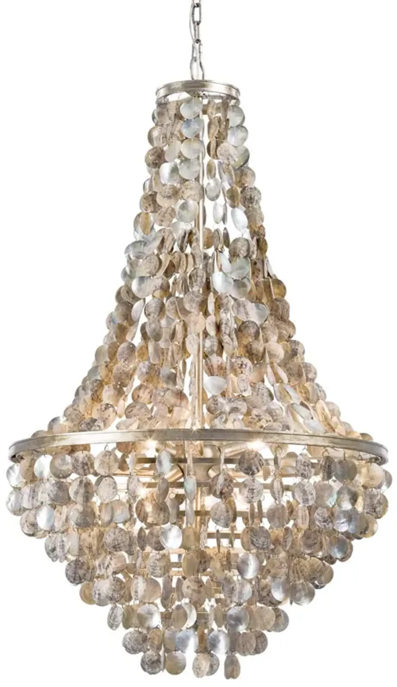 Capri Abalone Shell Chandelier