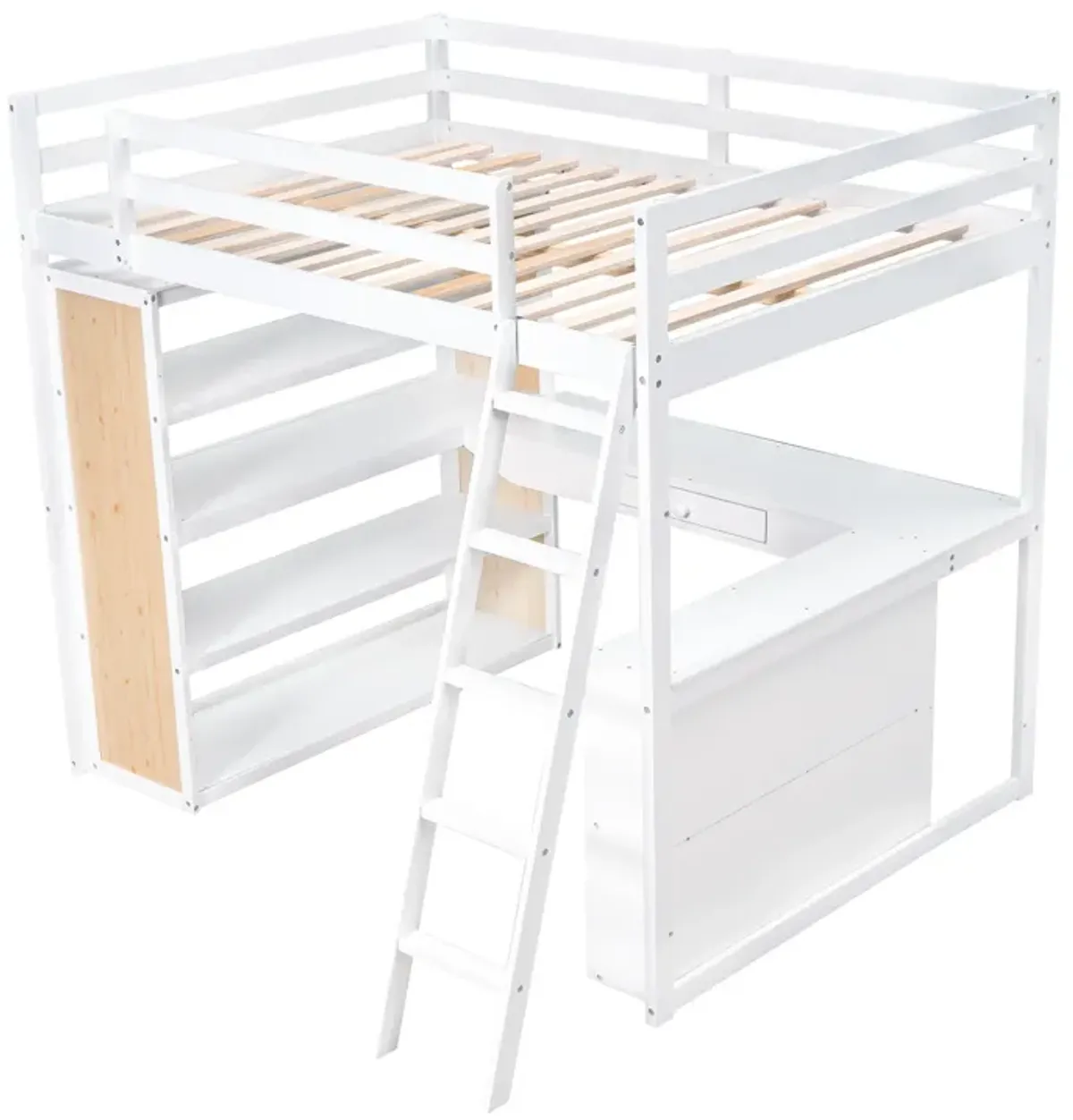 Merax Loft Bed with Ladder