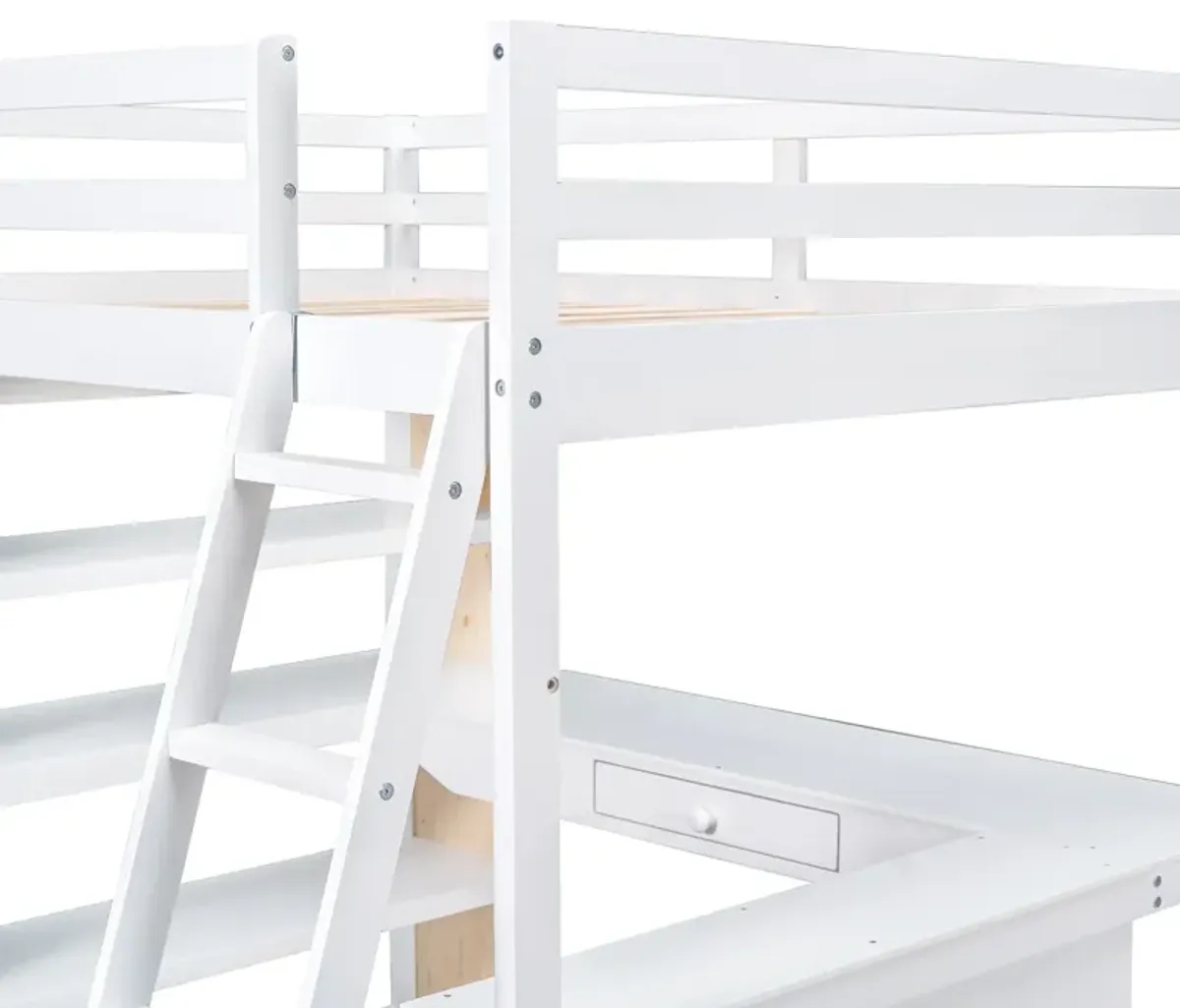 Merax Loft Bed with Ladder