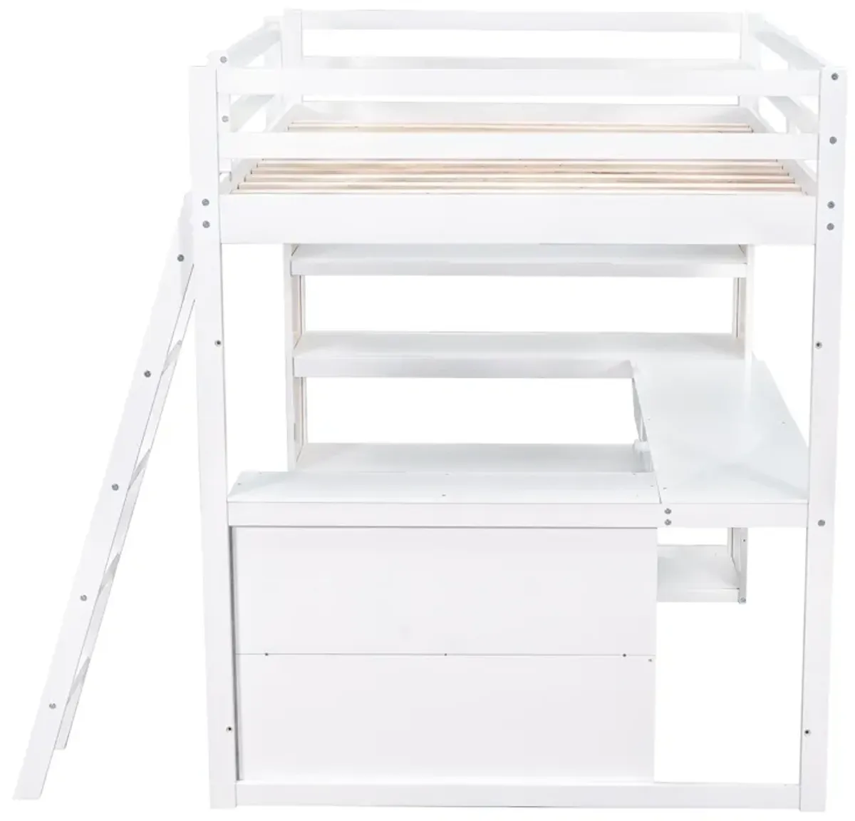 Merax Loft Bed with Ladder