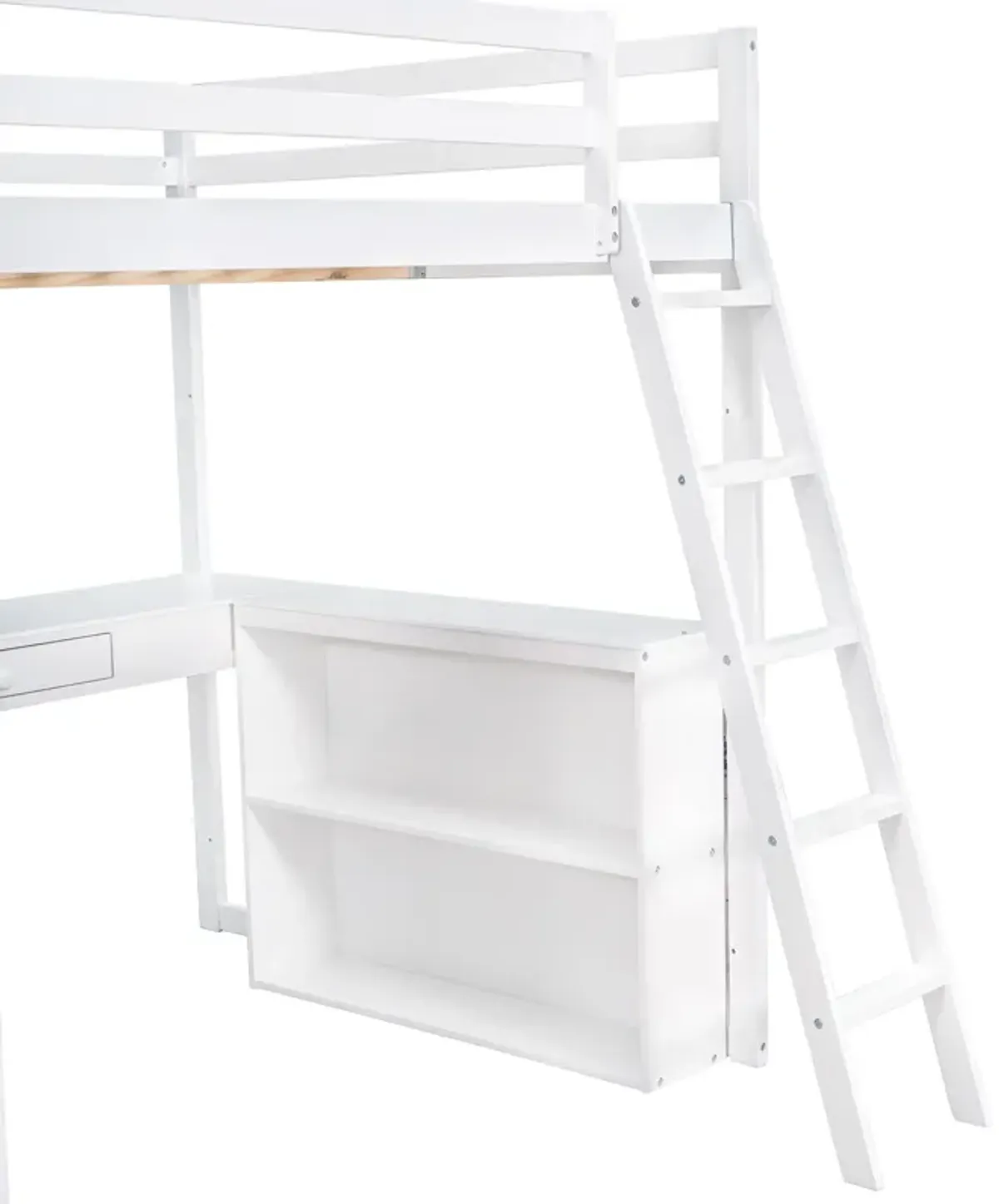 Merax Loft Bed with Ladder