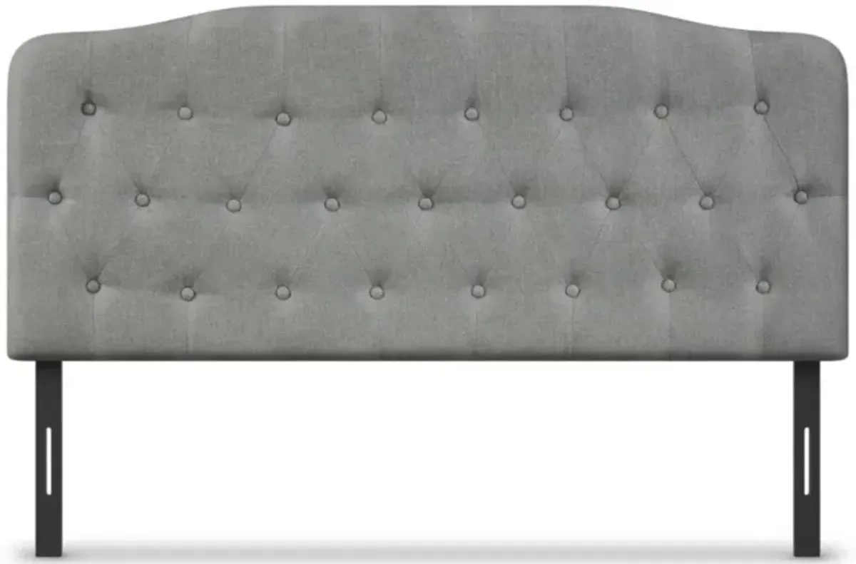 Hivvago Queen Upholstered Headboard with Adjustable Heights