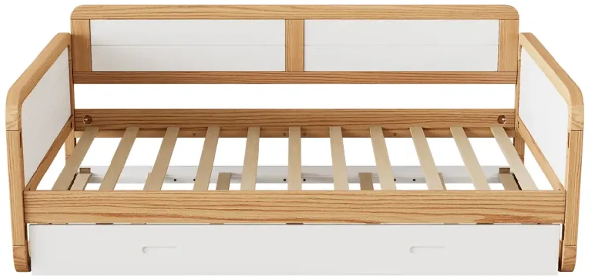 Merax Solid Wood Daybed  Bed Frame