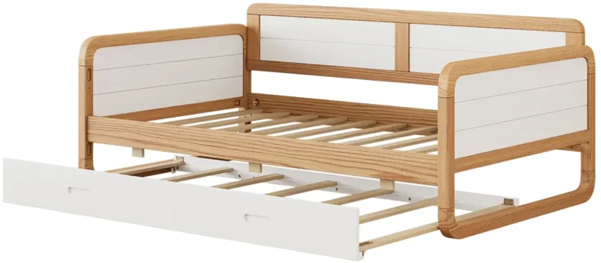 Merax Solid Wood Daybed  Bed Frame