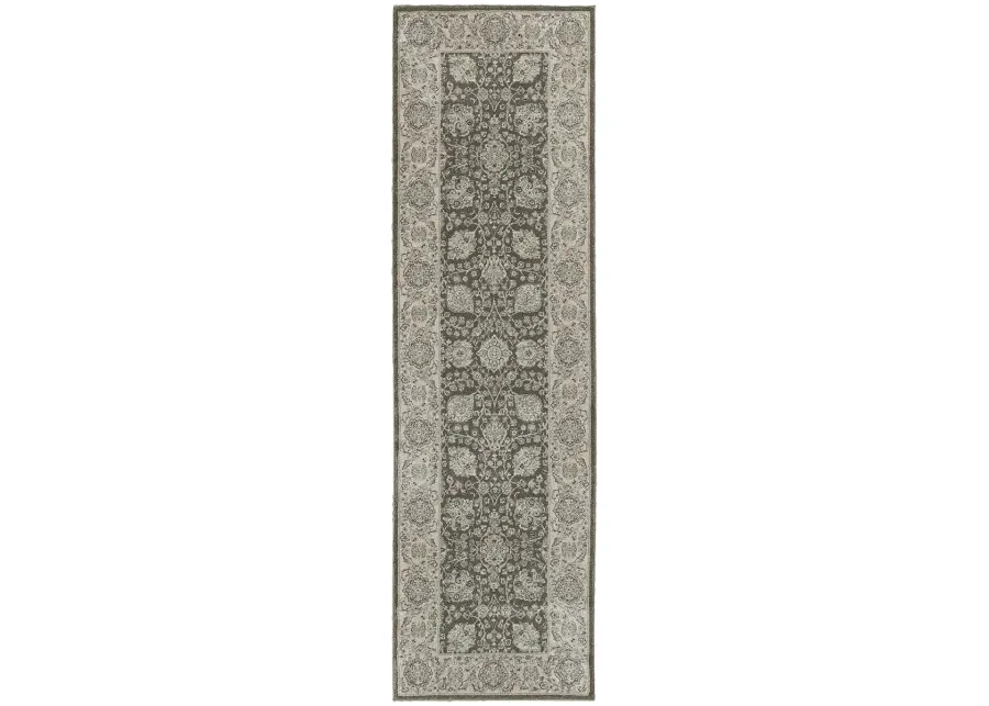 Richmond 2'3" x 7'6" Brown Rug