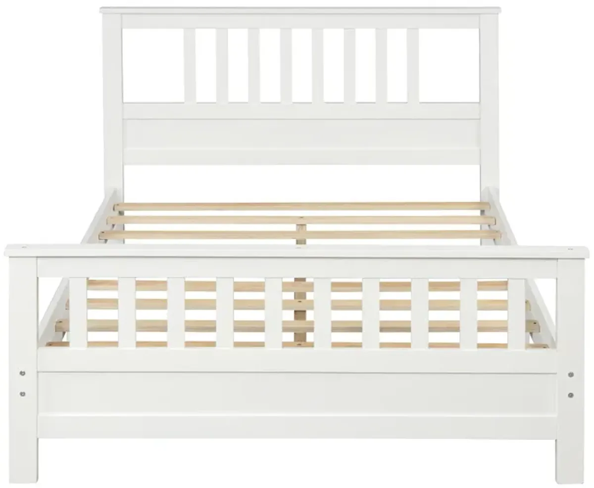 Merax Standard Platform Bed with Headboard