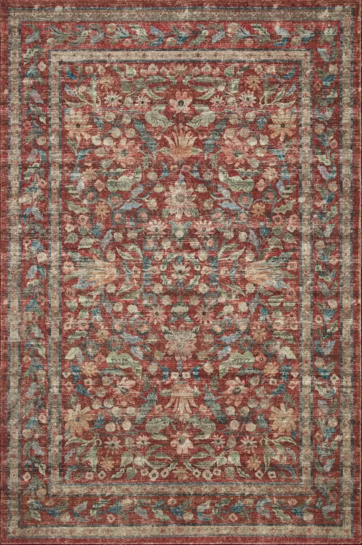 Courtyard COU03 CRM 8'6" x 11'6" Rug