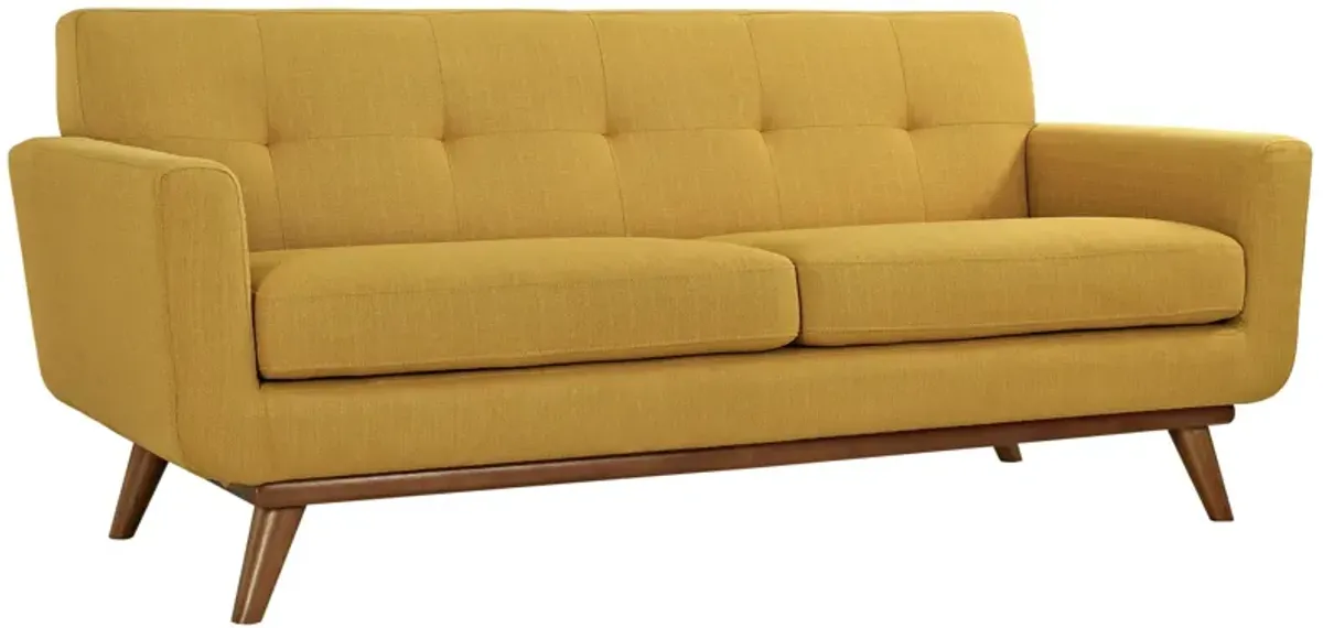 Engage Upholstered Fabric Loveseat