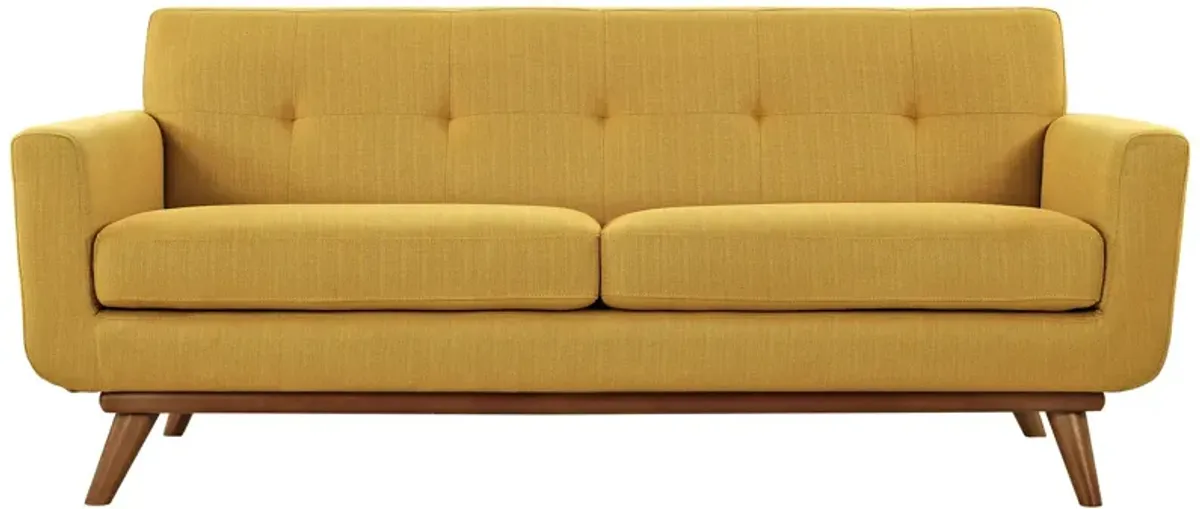 Engage Upholstered Fabric Loveseat