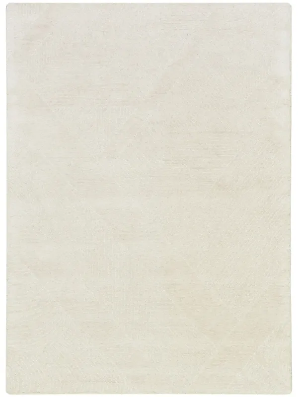 Pure Patterns PRN01 Ivory 3'9" x 5'9" Rug