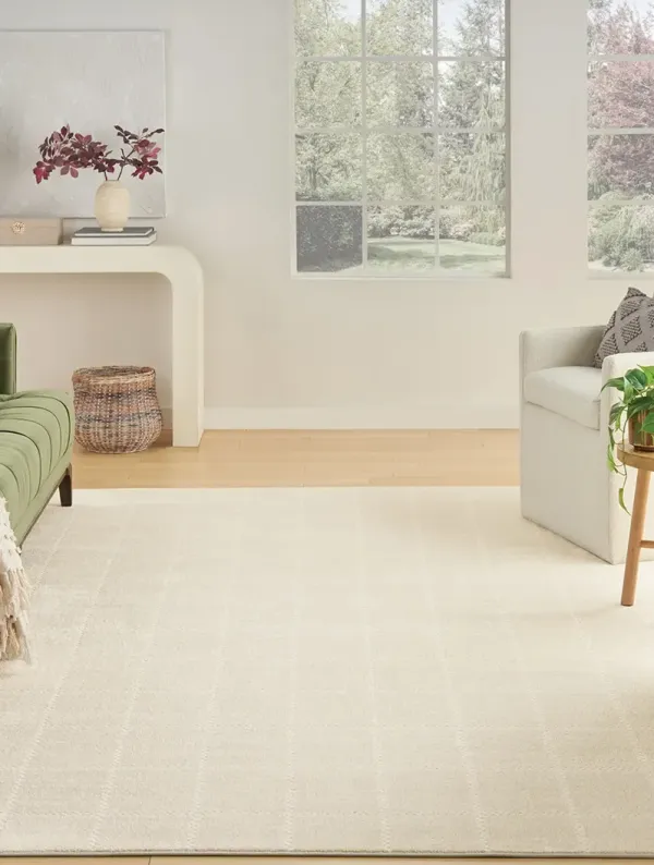 Serenity Home SRH05 Ivory/Cream 7'10" x 9'10" Rug