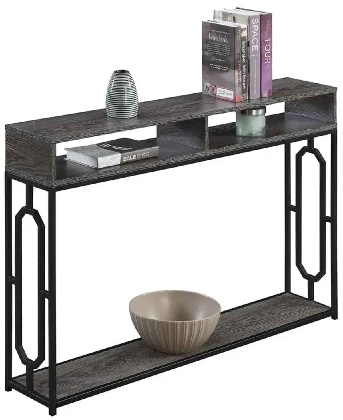 Convenience Concepts Omega Deluxe 2 Tier Console Table