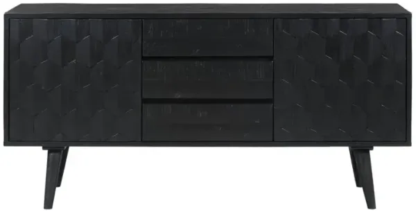 Belen Kox Geometric Black Buffet, Belen Kox