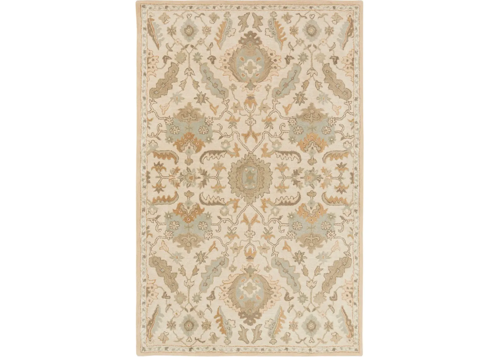 Caesar CAE-1166 6' Round White Rug