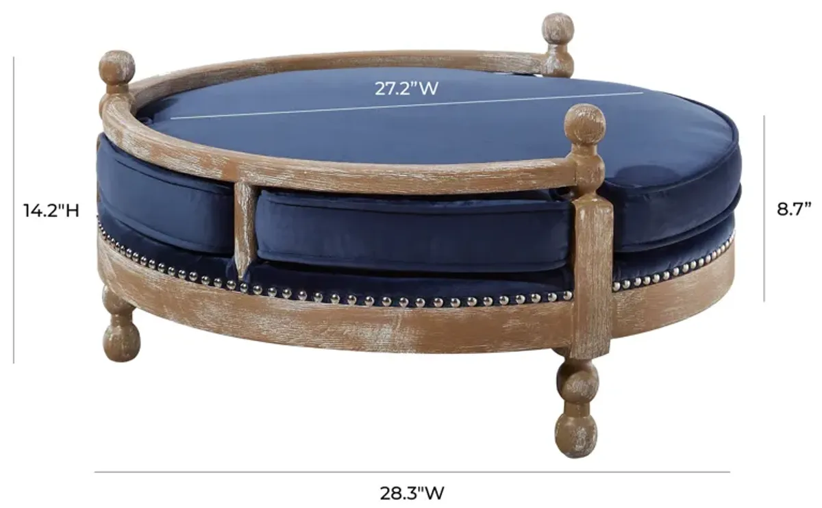 Hound Navy Pet Bed