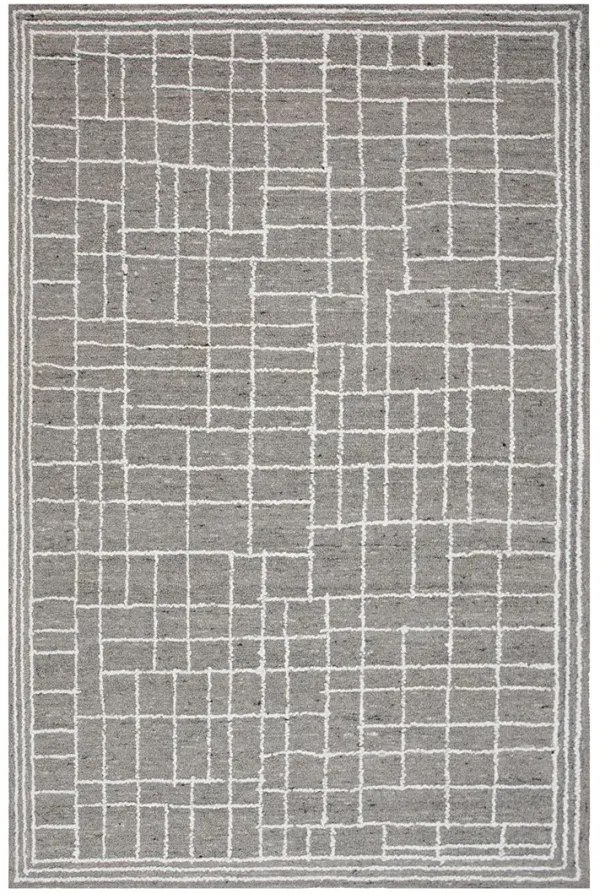 Lofton A07215 Gray 5' x 7'6" Rug