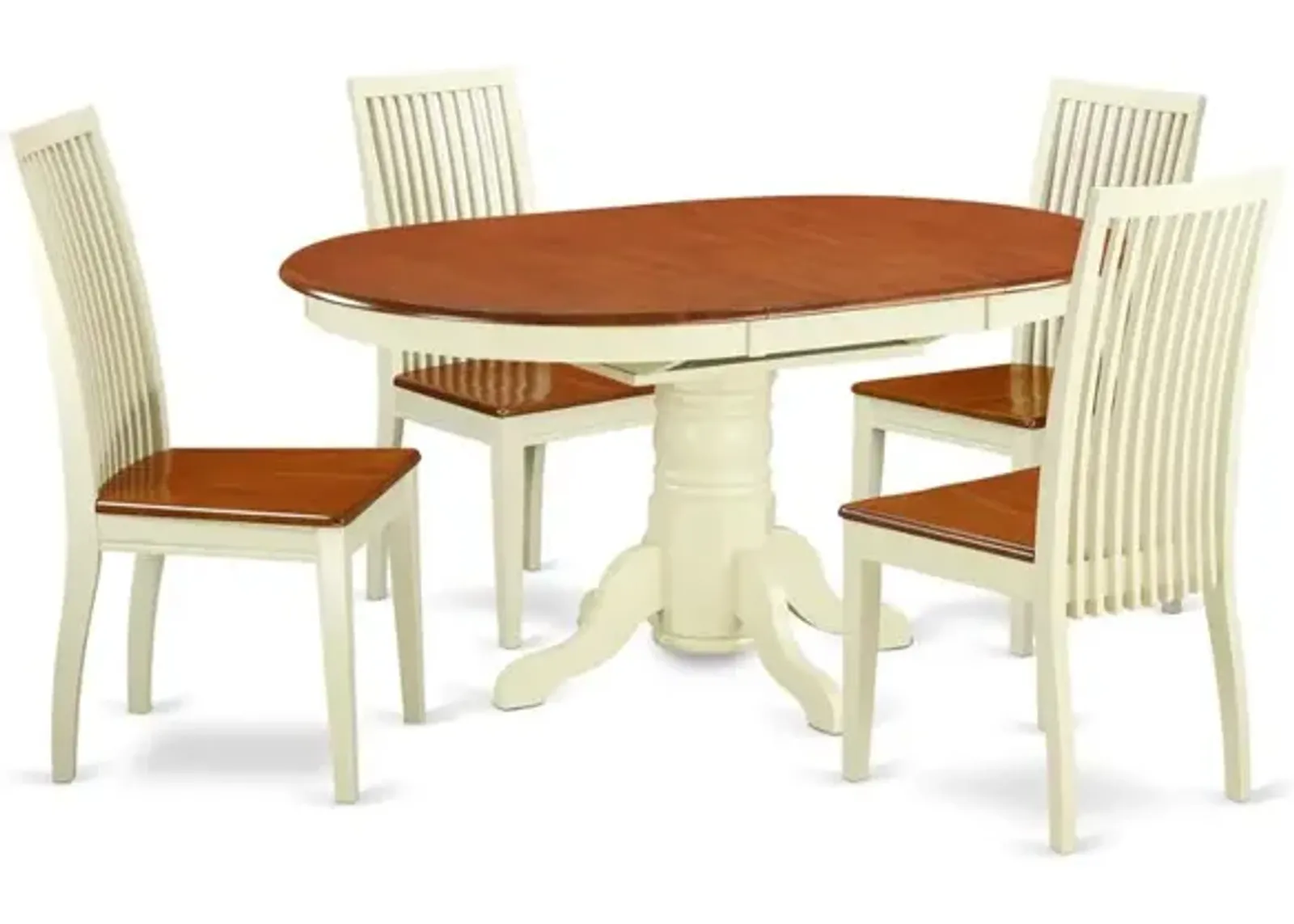 Dining Room Set Buttermilk & Cherry