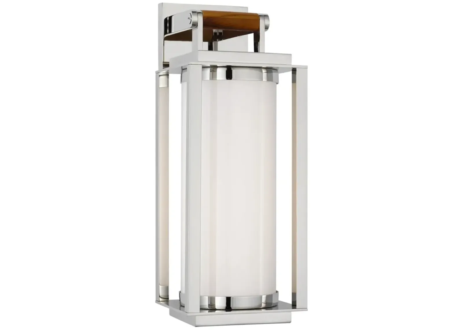 Northport Medium Bracketed Wall Lantern in Polished Nickel