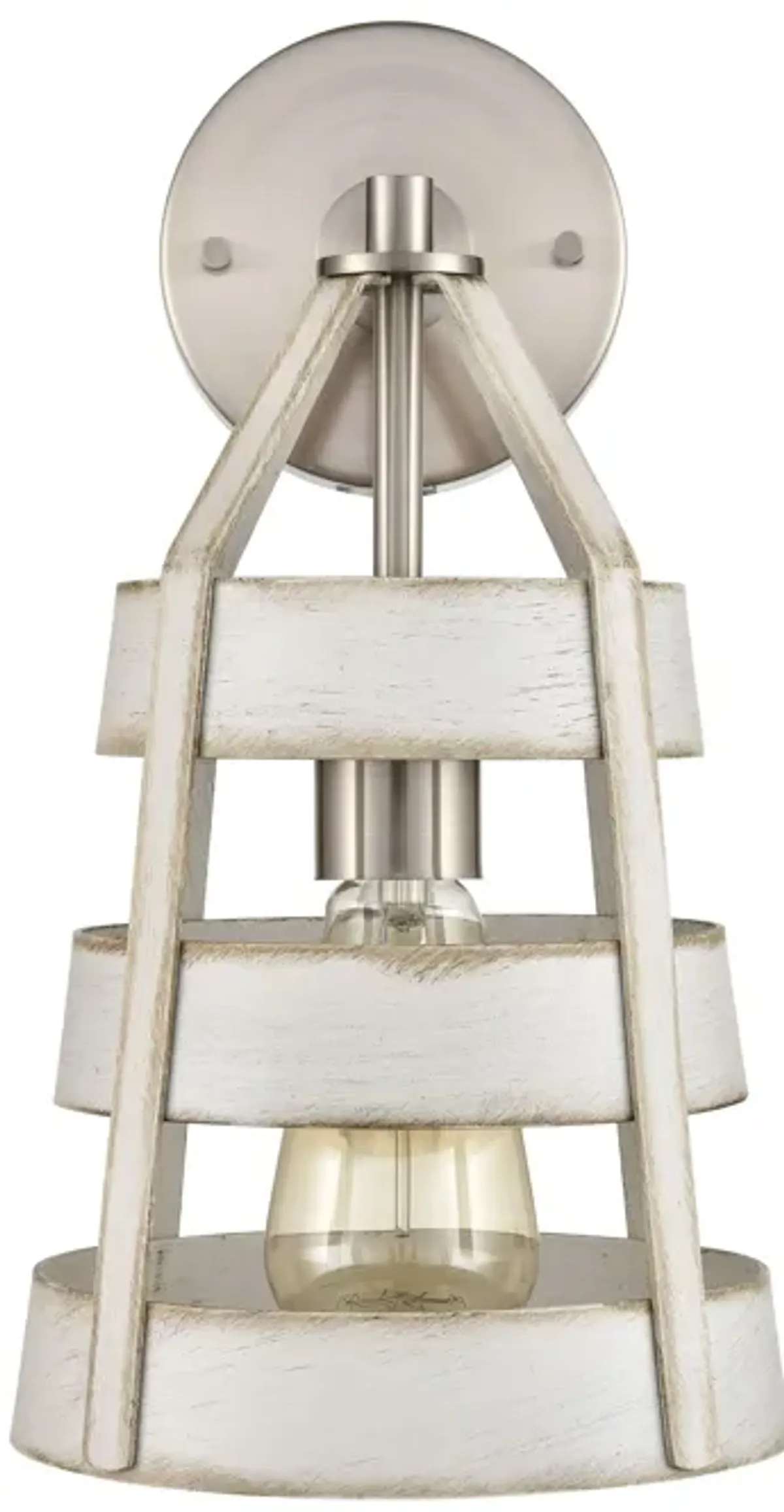 Brigantine 14'' High 1-Light White Sconce