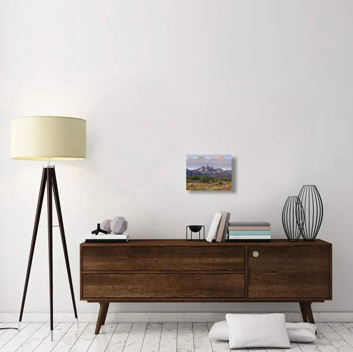 Organ Mountains, Chihuahuan Desert, New Mexico-Canvas Art-16x12