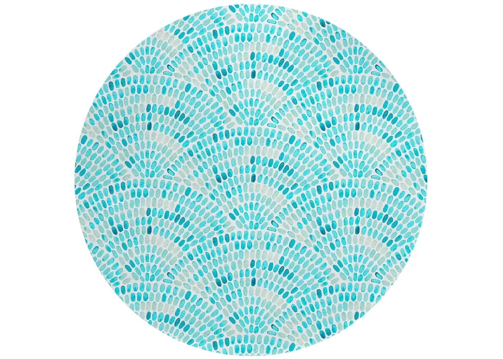 Seabreeze SZ7 Teal 8' Rug