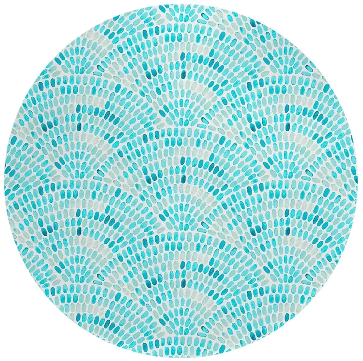 Seabreeze SZ7 Teal 8' Rug