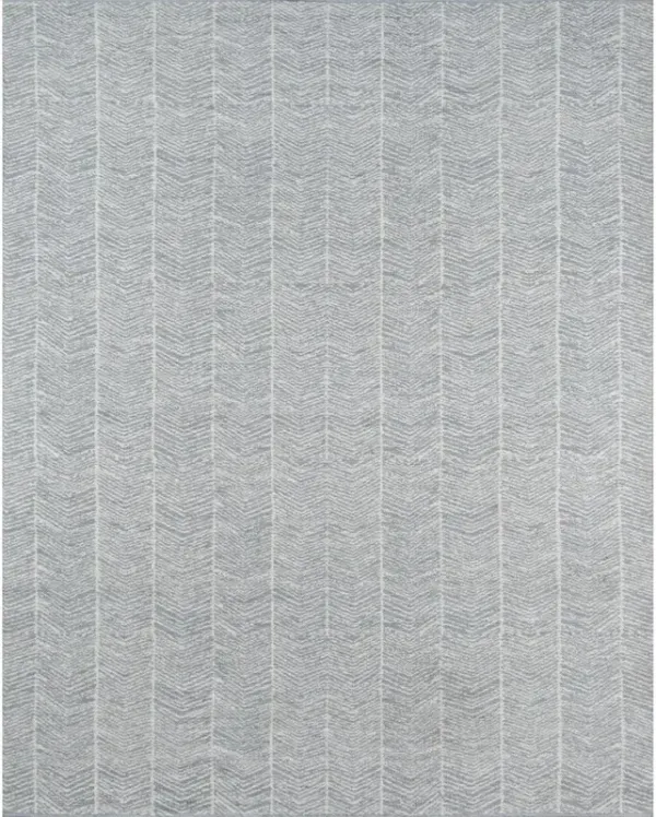 Erin Gates Contemporary Rectangle Area Rug, Grey, 5' X 7'6