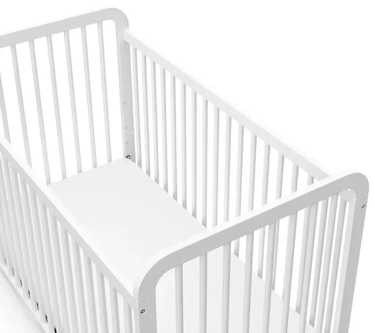 Storkcraft Pasadena 3-in-1 Convertible Crib - White