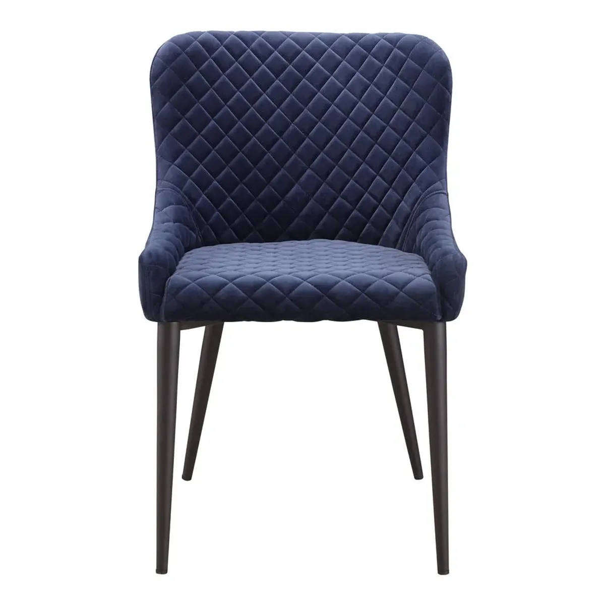 Navy Velvet Dining Chair - Etta Collection, Belen Kox