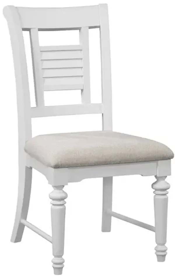 Cottage Traditions Dining Side Chair - Set of 2 - White Cottage