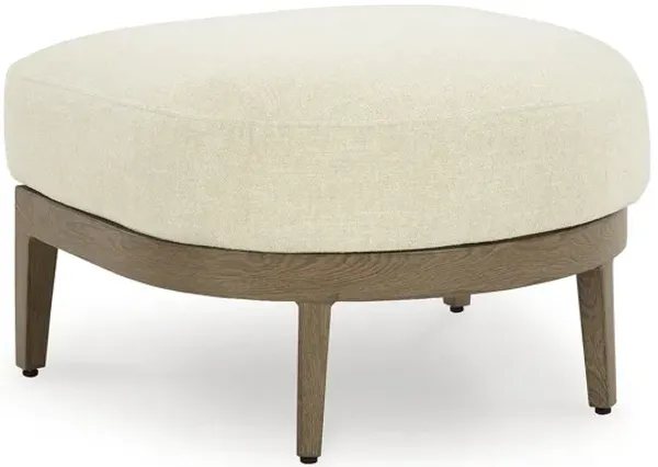 Serene Bay Outdoor Ottoman with Cushion