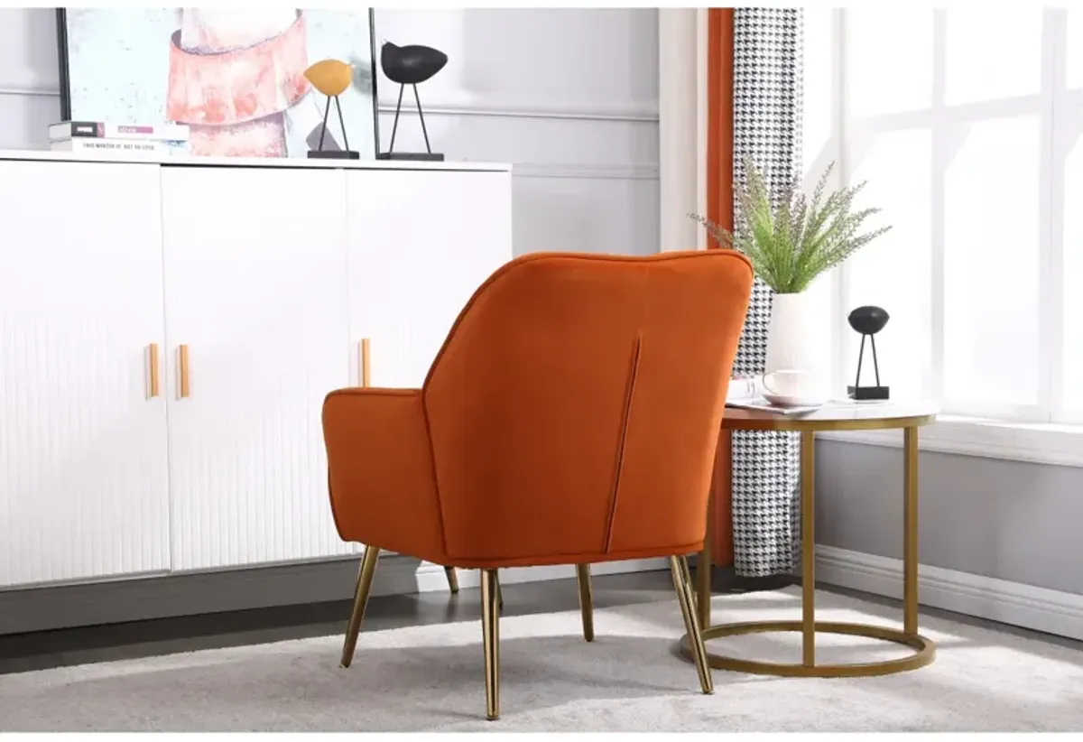 Modern Mid Century Chair Velvet Sherpa Armchair For Living Room Bedroom Office Easy Assemble