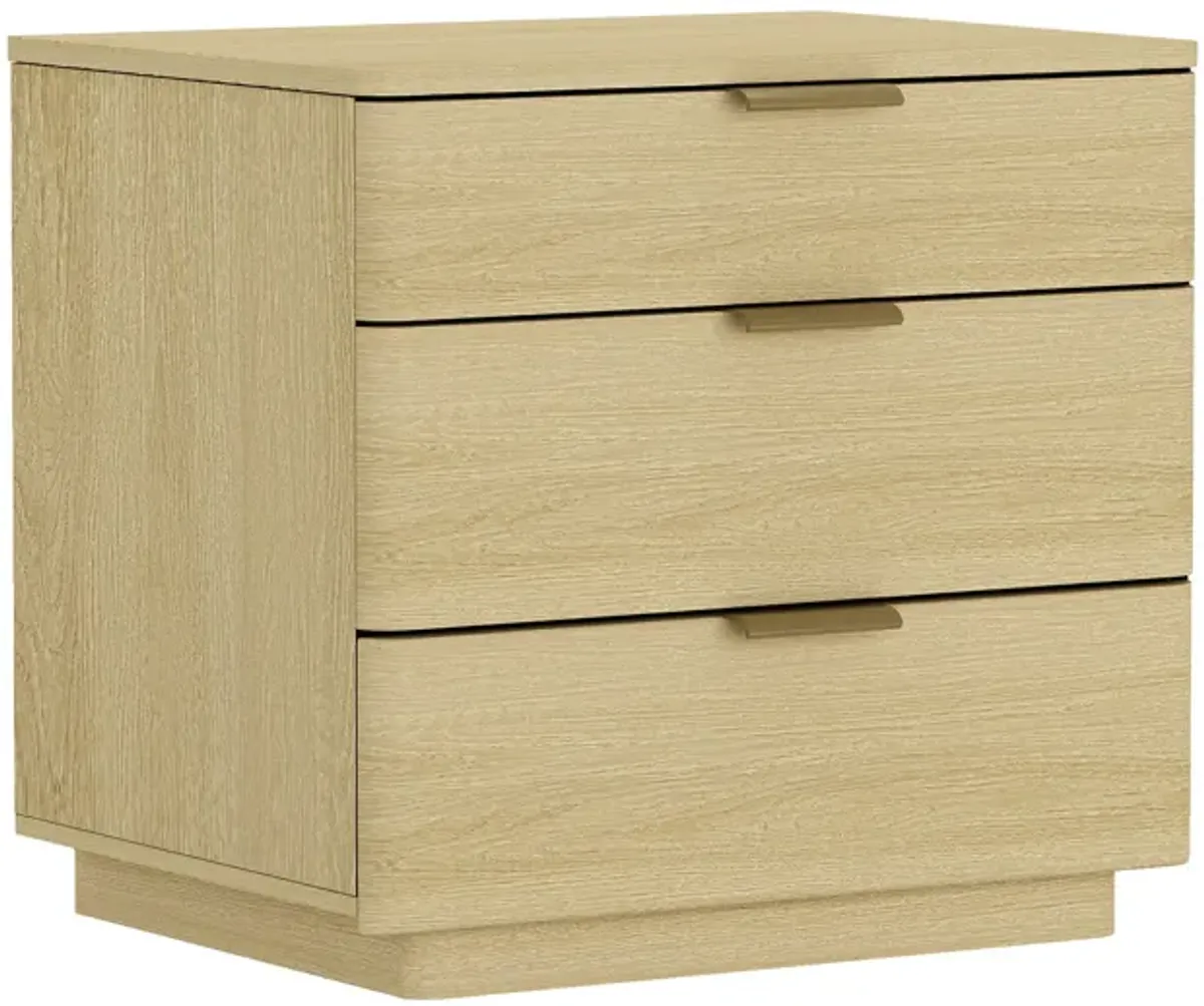 Payton Nightstand with Gold
