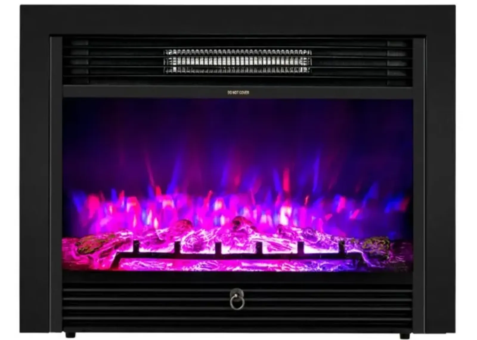 28.5 Inch Electric Fireplace Recessed with 3 Flame Colors