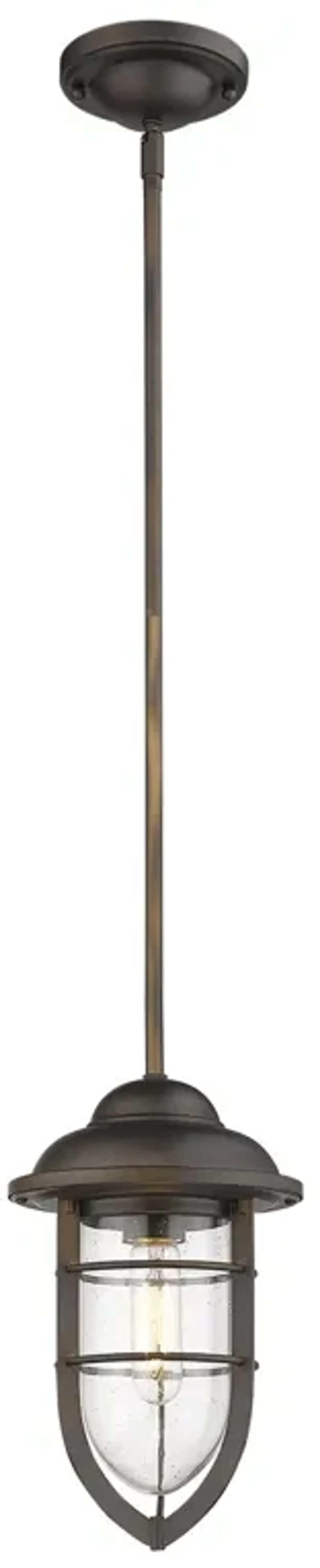 Hivvago Antique Bronze Teardrop Shape Pendant Light