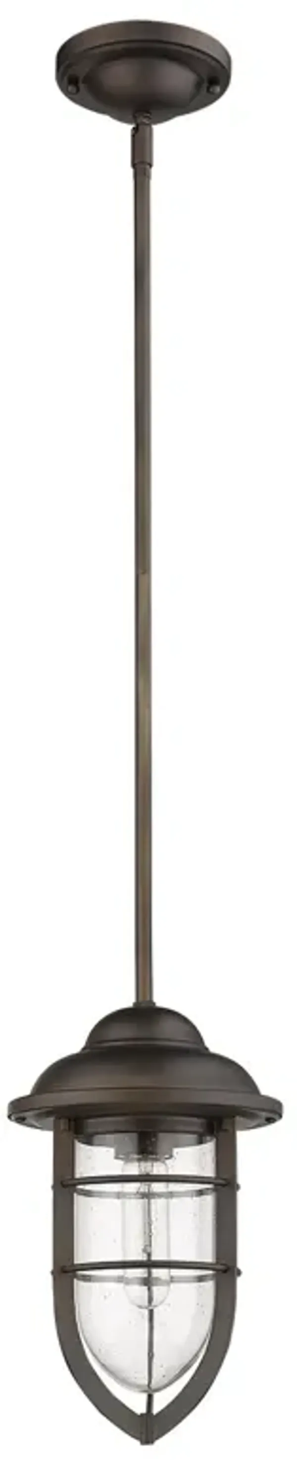 Hivvago Antique Bronze Teardrop Shape Pendant Light