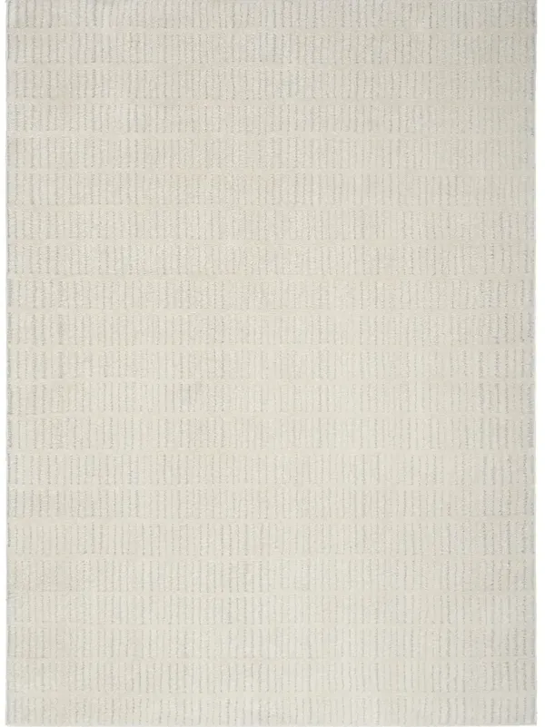 Modern Comfort MNC03 Ivory/Gray 3'11" x 5'11" Rug
