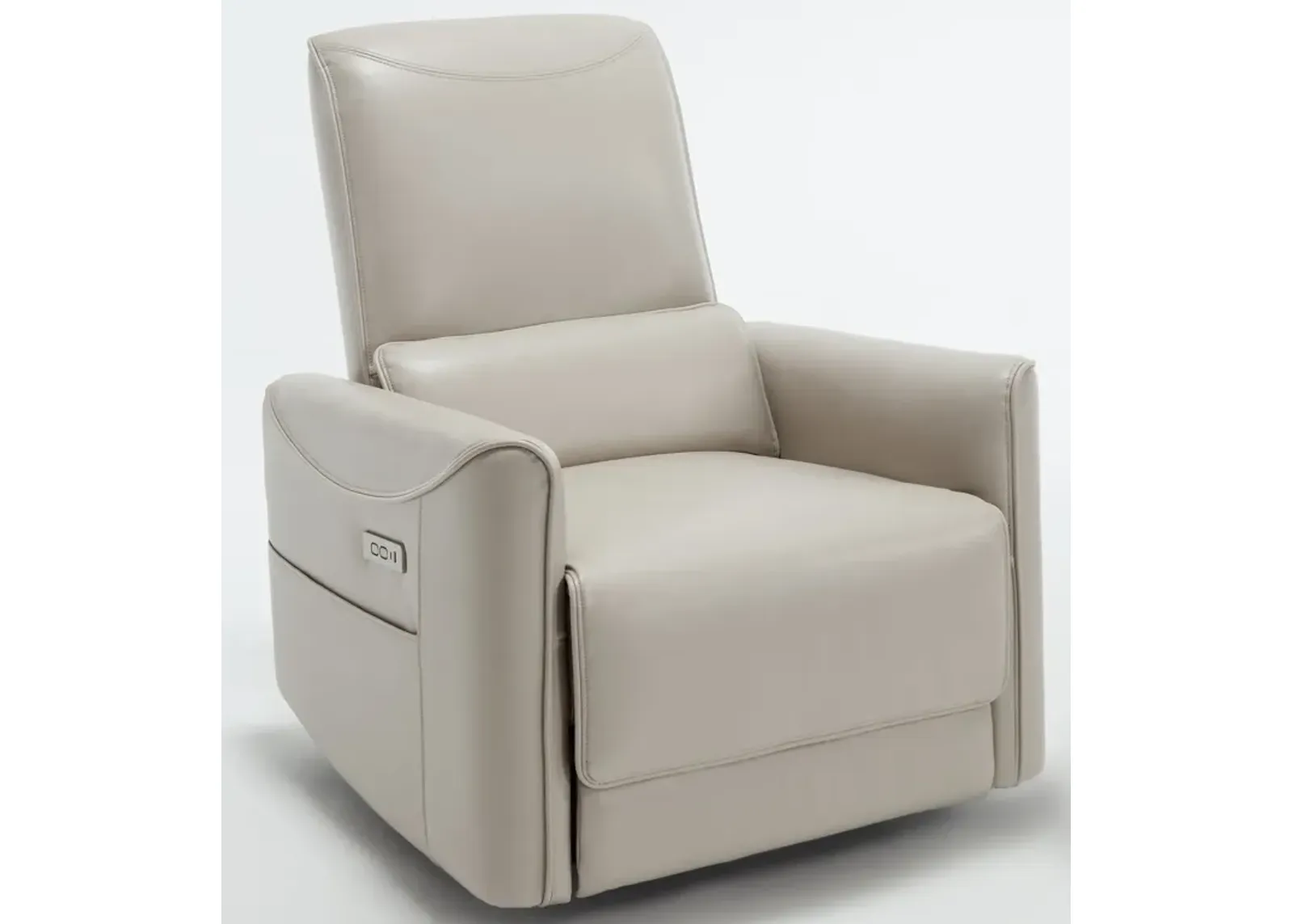 Mondawe Swivel and Rocker Power Recliner Chair, Heavy Duty Motion Mechanism with USB and Type-C Ports