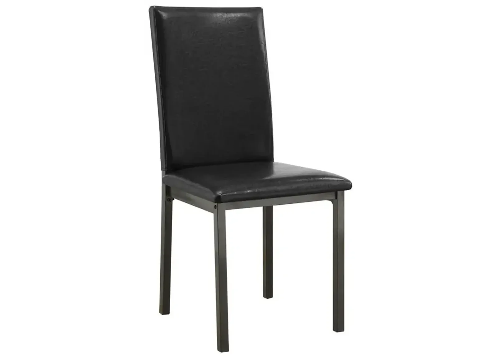 Garza Upholstered Dining Chairs Black (Set of 2)