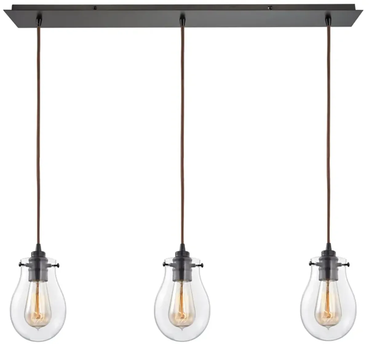 Jaelyn Mini 3-Light Linear Pendant