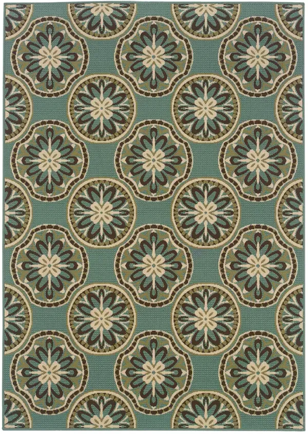 Montego 5'3" x 7'6" Blue Rug