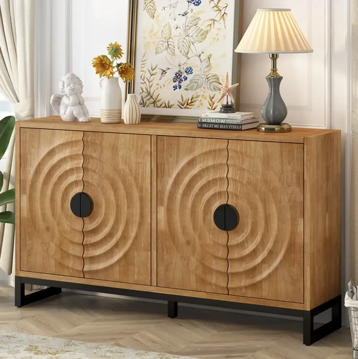 Merax Storage Cabinet Sideboard Wooden Cabinet