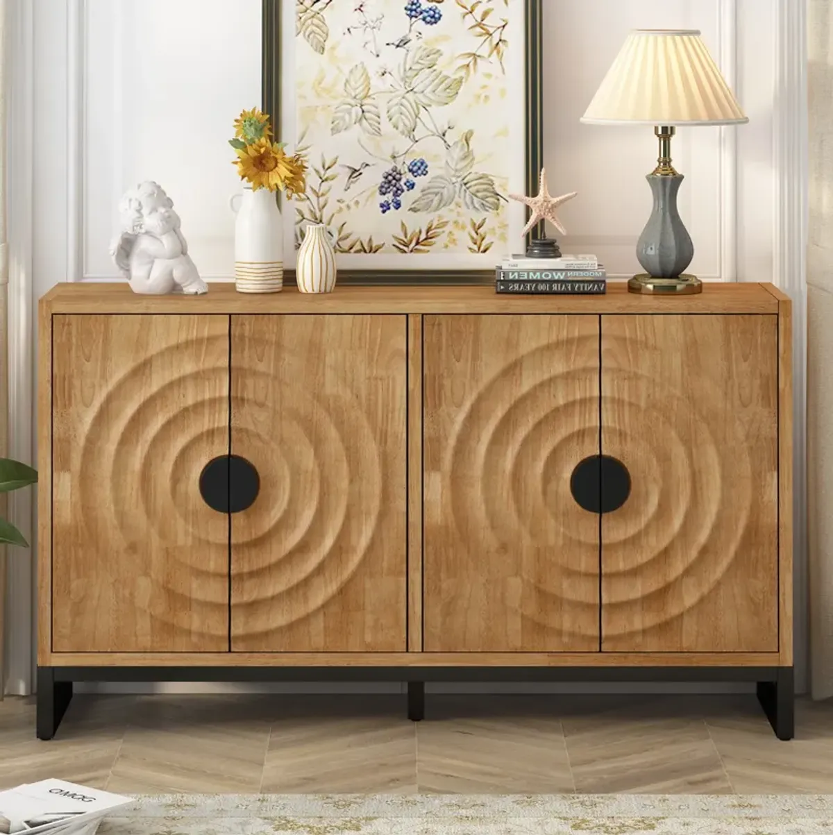 Merax Storage Cabinet Sideboard Wooden Cabinet