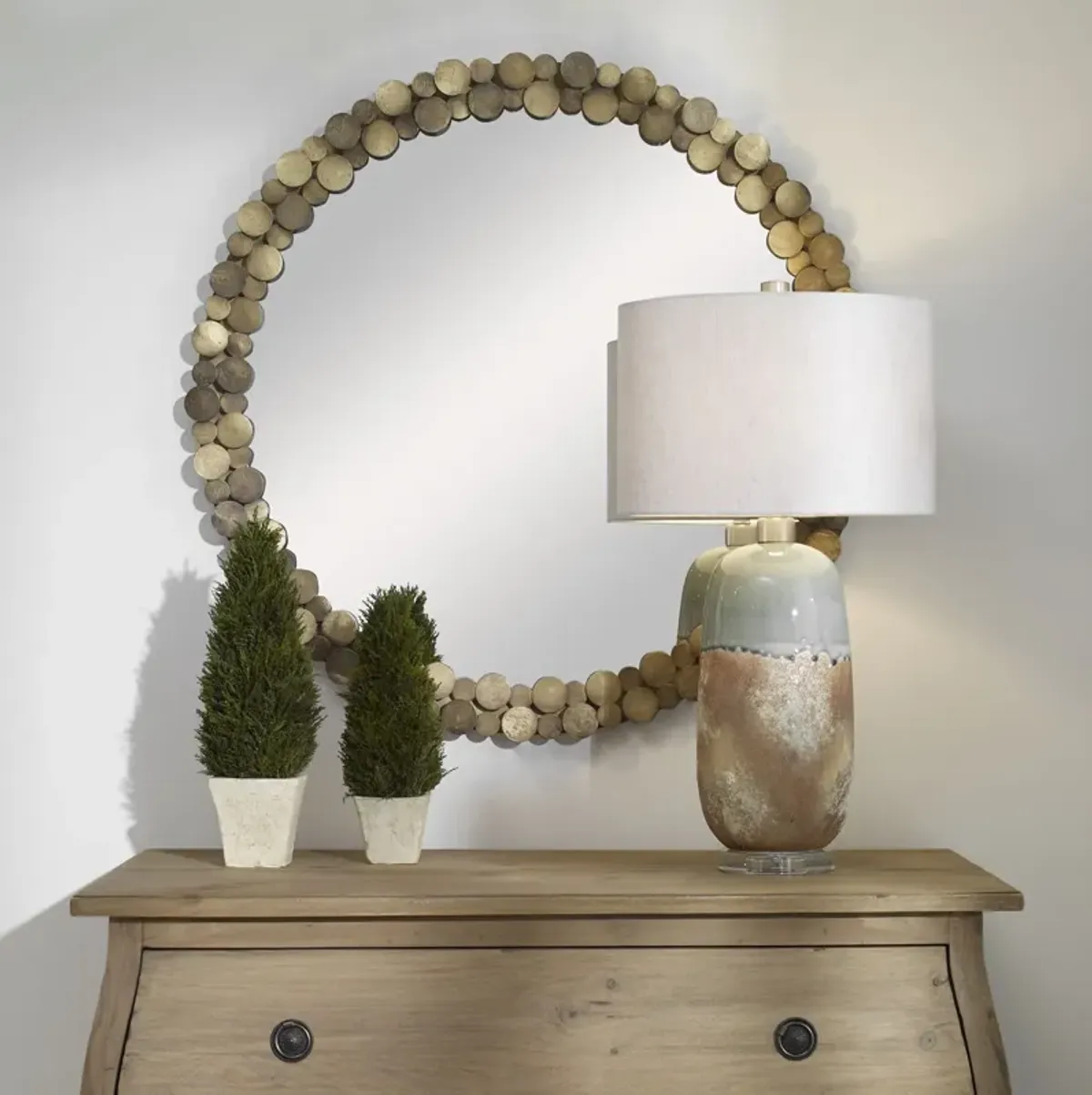 Dinar Aged Mirror